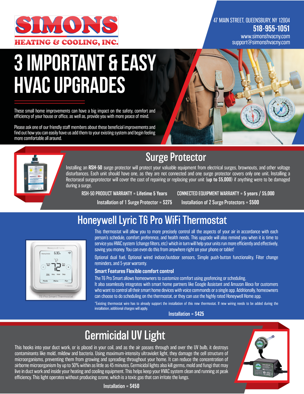 Simons Handout - 3 Important HVAC Upgrades Tips