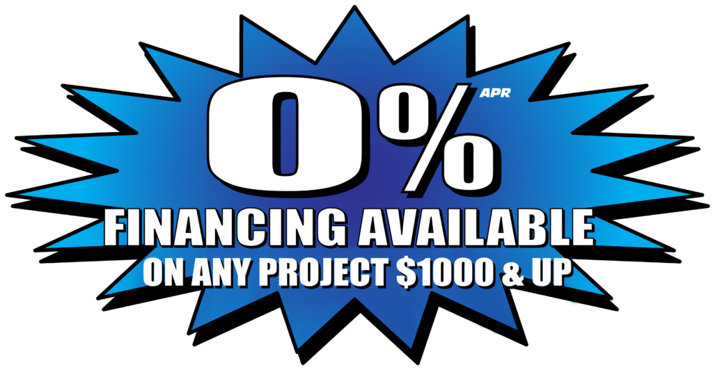 New 0% Financing Available for Simons HVAC on Any Project $1000 and Up. *Based on finance company's credit approval