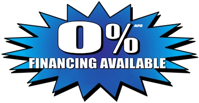 New 0% Financing Available for Simons HVAC on Any Project $1000 and Up